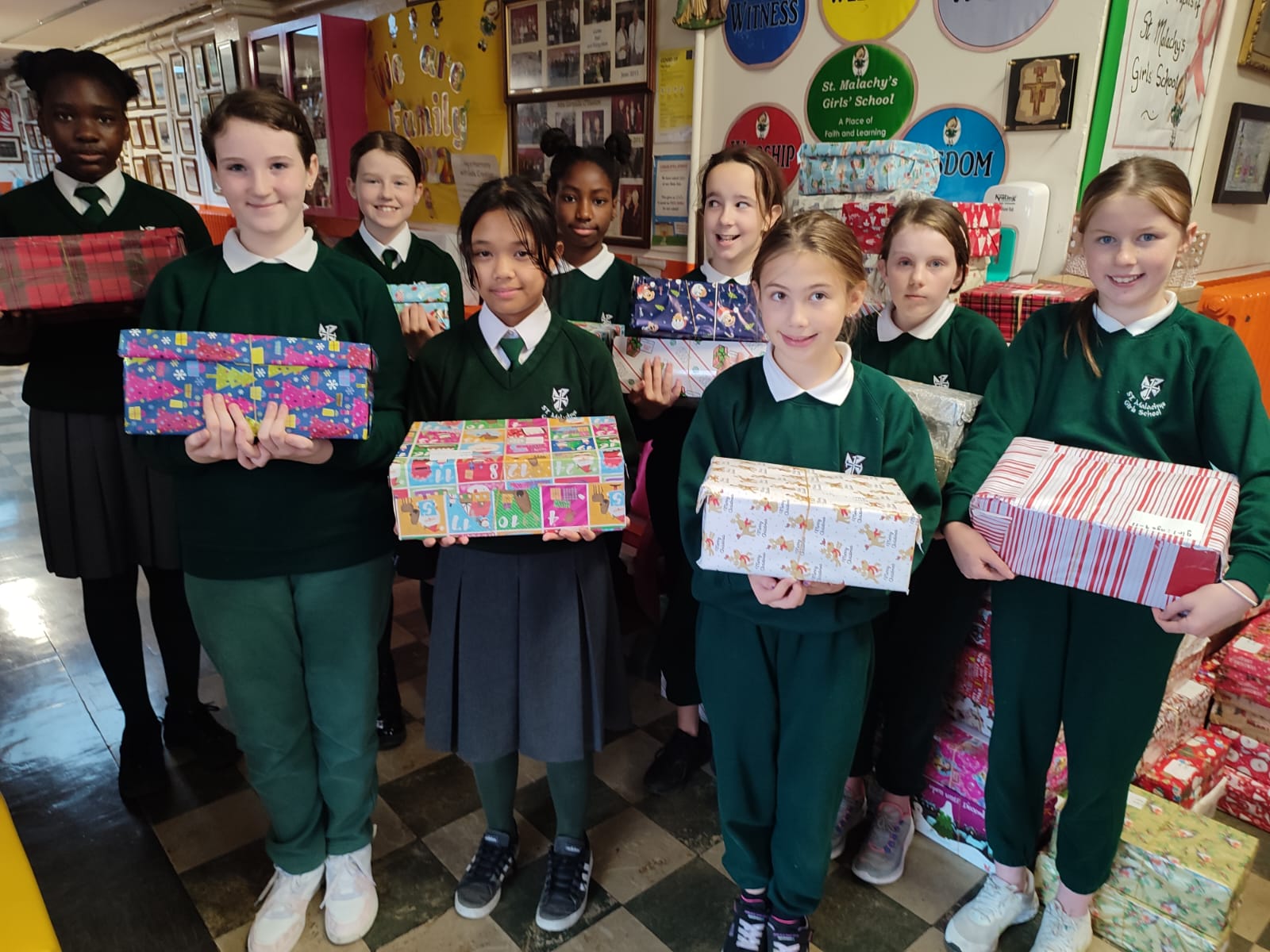 Shoebox Appeal 2022 St Malachy’s Girls’ School